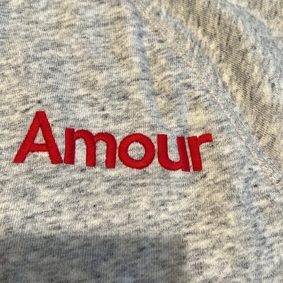 J. Crew Gray Melange Amour  Sweatshirt.  XS - Picture 3 of 10
